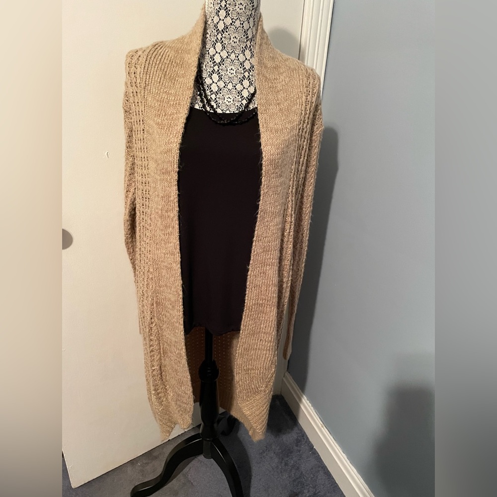 Streetwear Society long beige sweater size small